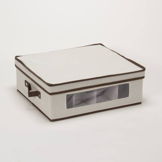 Household Essentials Cup Glassware Storage Box